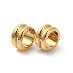 Европейские бусины из нержавеющей стали 304 STAS-H214-05G