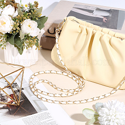 1 шт. цепные ручки для сумок из искусственной кожи и алюминия&nbsp;AJEW-CL0001-27A