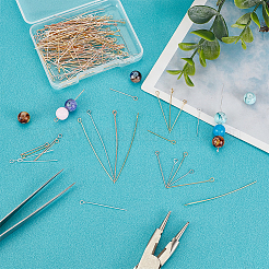 200 шт. 20 шт. латунных штифтов с ушком KK-BC0009-21