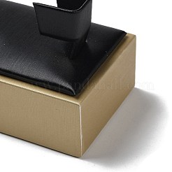 Деревянное покрытие с подставками для браслета из искусственной кожи ODIS-C010-04