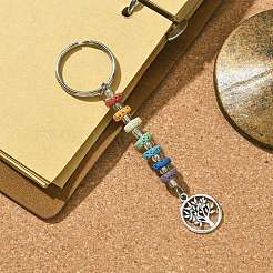 Llavero con colgante de árbol de la vida&nbsp;KEYC-JKC00644-07