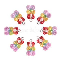 Смола с подвесками из золотой фольги RESI-CJC0014-05