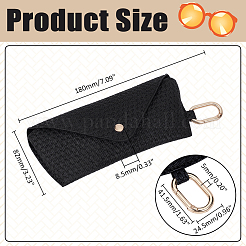 Чехол для очков из искусственной кожи&nbsp;AJEW-WH0696-311