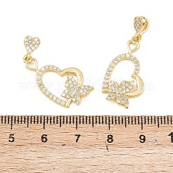 Латунные микро проложить кубического циркония подвески&nbsp;LS-KK-I475-05G-06