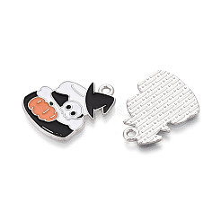 Anhänger aus Legierung und Emaille mit Halloween-Motiv&nbsp;ENAM-T021-31E-01P