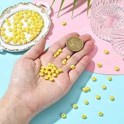 Непрозрачные акриловые бусины&nbsp;MACR-YW0003-55G