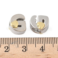 Латунные бусины&nbsp;KK-S337-10GP-G