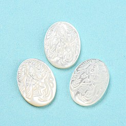 Религия натуральные морские ракушки кабошоны SHEL-D079-24