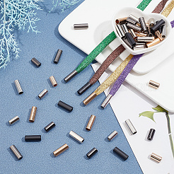 56 шт. 7-х стилевые наконечники для шнура из цинкового сплава FIND-PH0017-78