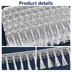 Лента для обрезки кружева из полиэстера SRIB-WH0011-118