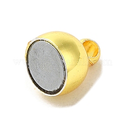 ラックメッキ真鍮マグネットクラスプ  無鉛の  長持ちメッキ  ゴールドカラー  15.5x7x7mm  穴：1.8mm&nbsp;KK-D100-14G