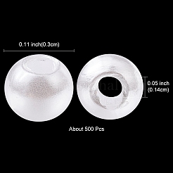 Абс пластиковые жемчужные бисера KY-KY0001-51