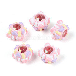 Непрозрачные акриловые бусины X1-ACRC-H001-01D