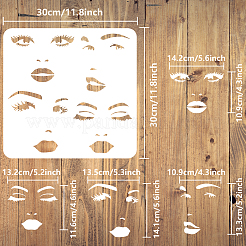 Трафареты для рисования домашних животных&nbsp;DIY-WH0391-0543