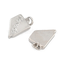 Pendentifs en laiton&nbsp;KK-D229-22B-P