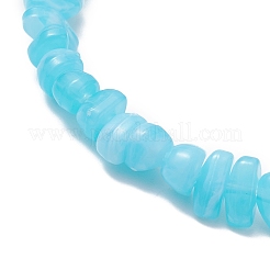 3шт 3 цветные акриловые чипсы растянутые браслеты из бисера набор&nbsp;BJEW-JB09387