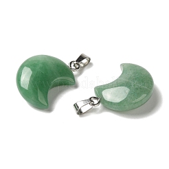 Естественный зеленый авантюрин подвески&nbsp;G-H035-01P-02