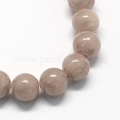 Natur gefärbt gelbe Jade Edelstein-Korn-Stränge&nbsp;X-G-R271-10mm-YXS06
