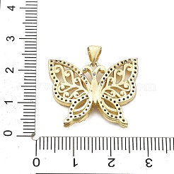 Латунные микро проложить кубического циркония подвески&nbsp;KK-A237-01D-G