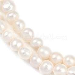 Нити из натурального культивированного пресноводного жемчуга PEAR-P064-19D-07A