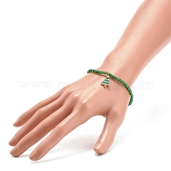 Set di braccialetti elastici con semi di vetro in stile 6 pz 6&nbsp;BJEW-JB08201