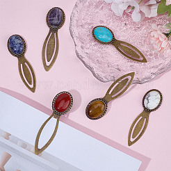 6шт. сплавная закладка AJEW-DR00022