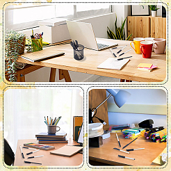 6 шт. защитный чехол для ручки из искусственной кожи&nbsp;AJEW-CL0002-24B