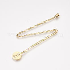 201 подвеска из нержавеющей стали NJEW-T009-JN133-40-2