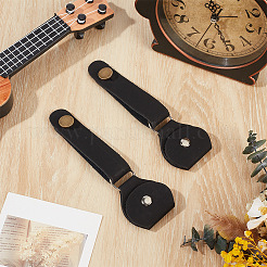 2 Stück Gitarrenhalsband aus Kunstleder mit Gitarrenplektrum-Tasche&nbsp;AJEW-CL0006-36B