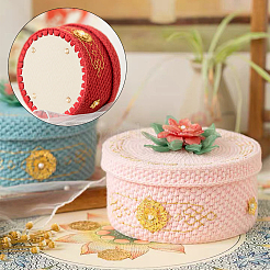 Плоское круглое дно сумки из искусственной кожи FIND-PH0016-001I