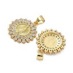 Латунные микро проложить кубического циркония подвески&nbsp;KK-P325-38G