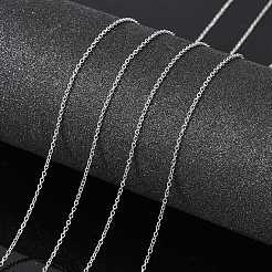 Chaînes de câbles en acier inoxydable 304 résistant au ternissement&nbsp;CHS-Q001-09-100m