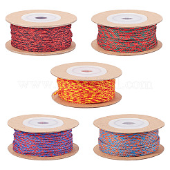 5 Rolle 5 Farben 20m 18-lagige Baumwollkordel&nbsp;OCOR-TA0003-64B