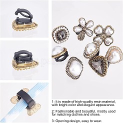 8 шт. 8-х стильные литые пряжки для обуви FIND-FG0001-65