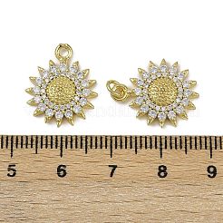 Латунные микро проложить кубического циркония подвески KK-I358-063G-J