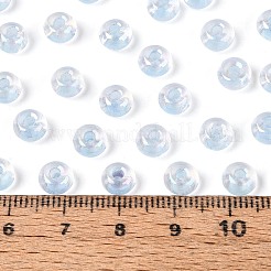 Perles de rocaille transparentes de couleur fgb à l'intérieur&nbsp;SEED-T009-01D