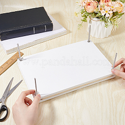 Rechteckiges tragbares Buchpresse-Buchbindewerkzeug aus Bambus&nbsp;DIY-WH0496-97D-03