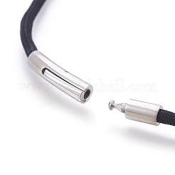Création de collier en corde de nylon&nbsp;MAK-E665-15-3mm