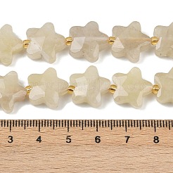 Естественный лимонный кварц нитей бисера G-P573-C12-01