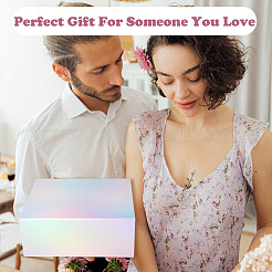 Складные прямоугольные подарочные футляры для хранения бумаги CON-TAC0019-001B