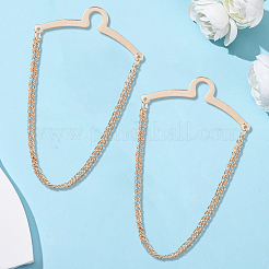 4 шт. латунные подвесные цепи&nbsp;AJEW-SC0004-04B