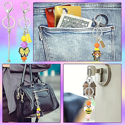 12 шт. 6 цвета искусственная замша подвеска с кисточкой украшения&nbsp;KEYC-YW0001-26