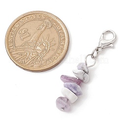 Подвеска с натуральным хаулитом&nbsp;HJEW-JM02304-03