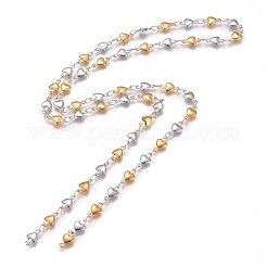 Цепи из нержавеющей стали 304 в форме сердца&nbsp;STAS-D233-21GP