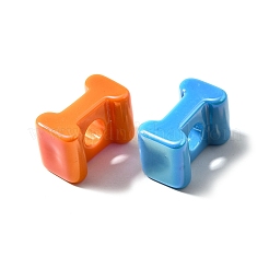 УФ-покрытие непрозрачные акриловые европейские бусины SACR-Z007-01I