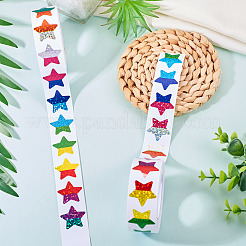 2 рулон звездных лазерных самоклеящихся наклеек DIY-TA0012-98