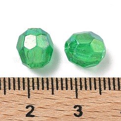 Umweltfreundliche transparente Acrylperlen&nbsp;TACR-PL642-8mm-18