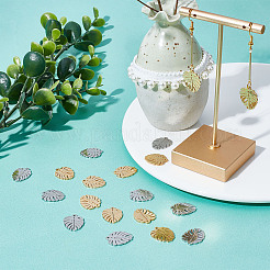 20 шт. подвески из нержавеющей стали 201 двух цветов STAS-SC0004-12