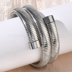 Braccialetti a catena a serpente in acciaio inossidabile 304&nbsp;BJEW-F522-01P