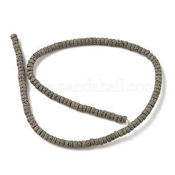 Нити бусин из искусственного камня лавы ручной работы PORC-P032-02M